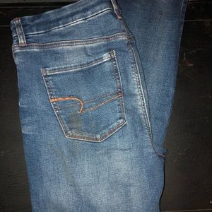 Womens American Eagle Curvy Jeans